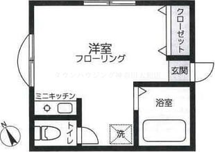 トラベルハイツの物件間取画像